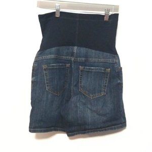 Liz Lange Maternity Shorts over the belly small